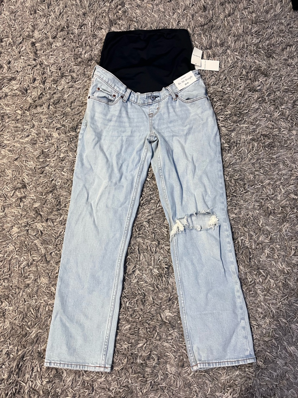 Maternity Abercrombie & fitch woman’s jeans straight leg 25”
